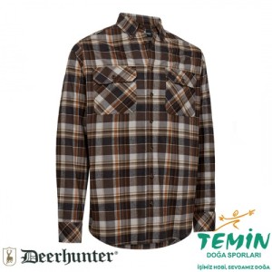 DEERHUNTER Robert Kahverengi Kareli Gömlek 41/42