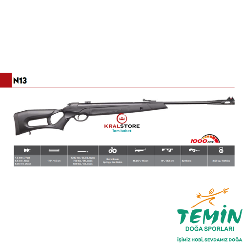 TEMİN | Av • Outdoor • Atış | PCP, Havalı Tüfek, Tabanca & Optik