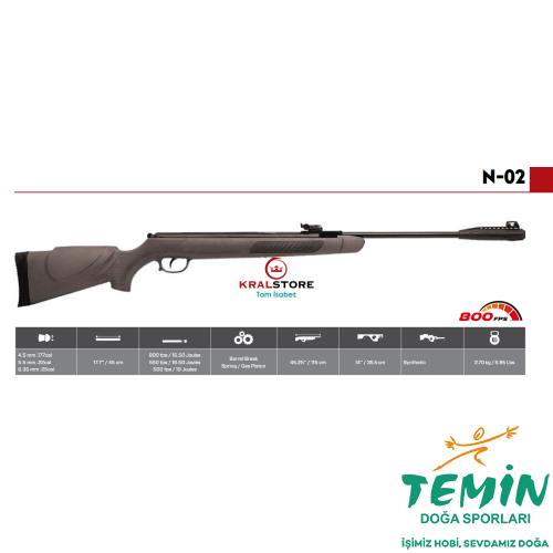 TEMİN | Av • Outdoor • Atış | PCP, Havalı Tüfek, Tabanca & Optik