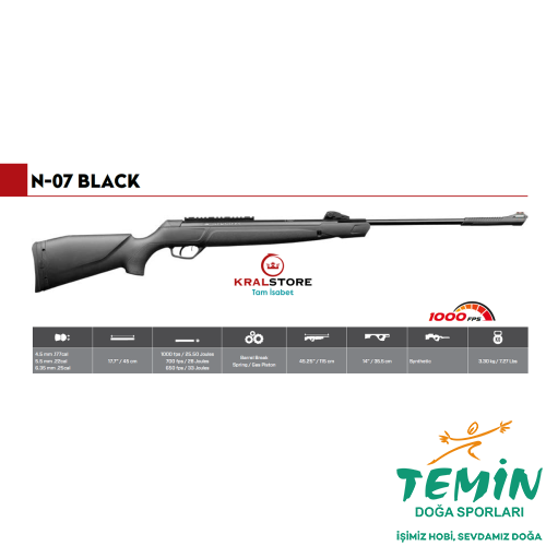 TEMİN | Av ● Outdoor ● Atış | PCP, Havalı Tüfek, Tabanca & Optik