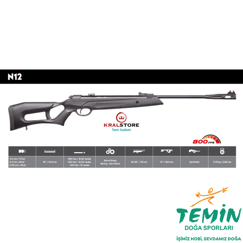 TEMİN | Av ● Outdoor ● Atış | PCP, Havalı Tüfek, Tabanca & Optik