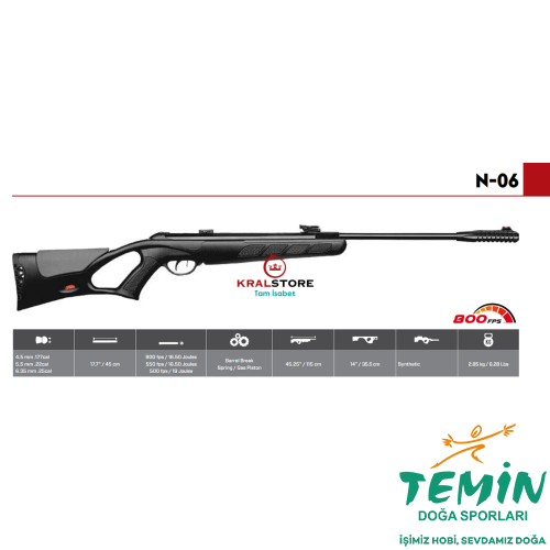 TEMİN | Av • Outdoor • Atış | PCP, Havalı Tüfek, Tabanca & Optik