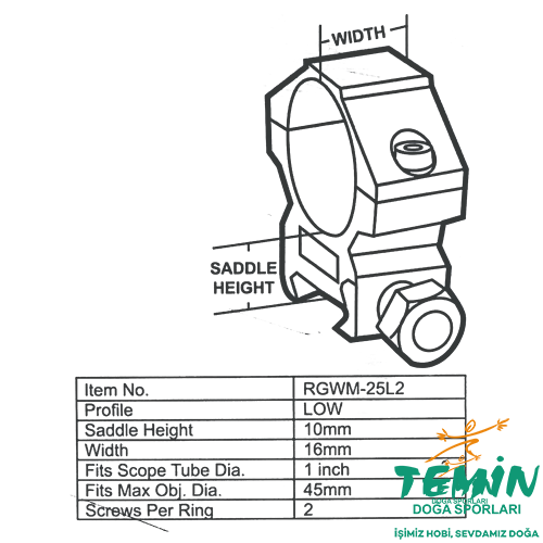 TEMİN | Av ● Outdoor ● Atış | PCP, Havalı Tüfek, Tabanca & Optik