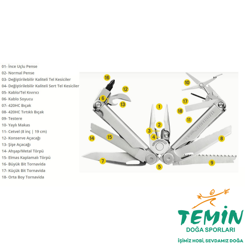 TEMİN | Av ● Outdoor ● Atış | PCP, Havalı Tüfek, Tabanca & Optik