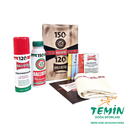 Ballistol Universal Yıldönümü Ahşap Kutulu Set