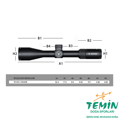 TEMİN | Av ● Outdoor ● Atış | PCP, Havalı Tüfek, Tabanca & Optik