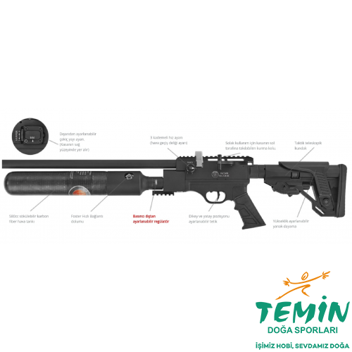 TEMİN | Av • Outdoor • Atış | PCP, Havalı Tüfek, Tabanca & Optik
