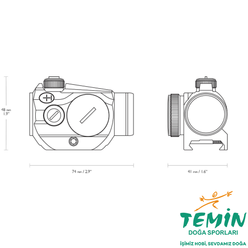 TEMİN | Av ● Outdoor ● Atış | PCP, Havalı Tüfek, Tabanca & Optik