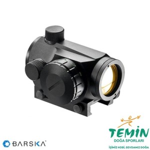 BARSKA 1x20 Çift Monte Ayak Yeşil Red Dot Nişangah