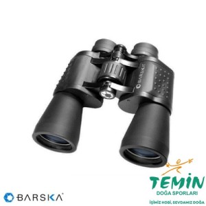 BARSKA 10X50 Porro,Mavi Lens El Dürbünü(Geniş Açı)