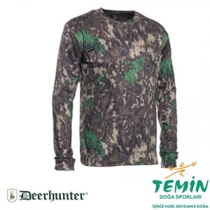 S.K.DEERHUNTER Trail  Orman Kamuflaj Tişört L/S 80