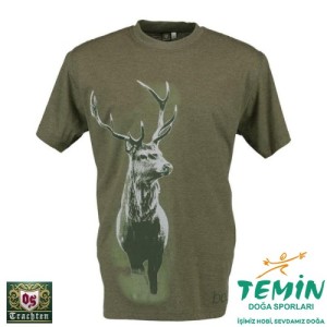 T. OS-Trachten Erkek Yarım Kollu Tshirt S