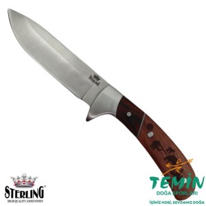 S. STERLING 20 cm Kahverengi  Avcı Bıçağı