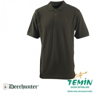 DEERHUNTER Berkeley378 Polo Yaka Bark Yeşil Tişört