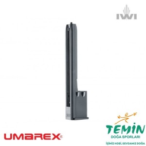 UMAREX IWI Mini UZI  Airgun Tabanca Şarjörü- Siyah