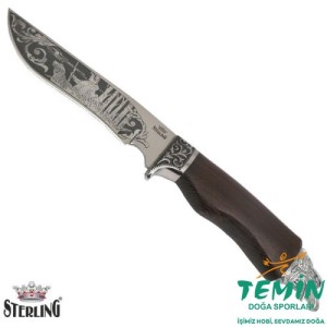 S. STERLING 29 cm Kahverengi  Avcı Bıçağı
