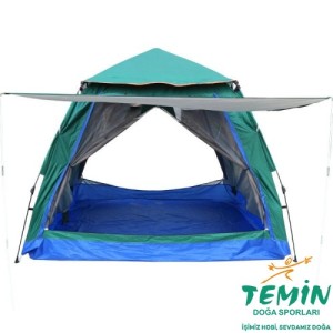 S. DFT 8 Kişilik Otomatik Çadır 3x3x2 m - Yeşil