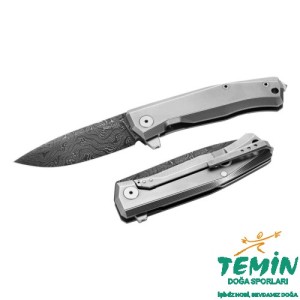 Lionsteel Myto Damascus Grey Çakı