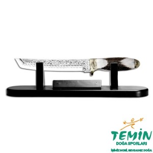 Bora 501 Tanto Boynuz Sap Gravürlü Bıçak