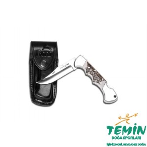 Bora 211 BPA Ergonomik Geyik Boynuzu Saplı Çakı
