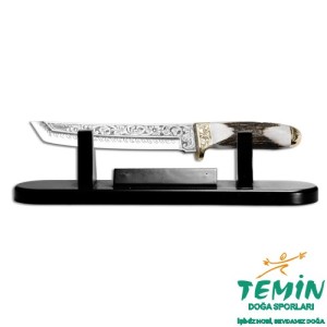 Bora 501 Tanto Boynuz Sap Gravürlü Bıçak