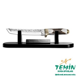 Bora 501 Tanto Boynuz Sap Gravürlü Bıçak