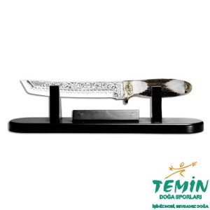 Bora 501 Tanto Boynuz Sap Gravürlü Bıçak