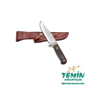 Bora 401 Küçük Bowie Stabilize Saplı Gravürlü Bıçak