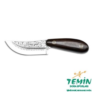 Bora 303 Mini Yüzme Wenge Saplı Gravürlü Bıçak