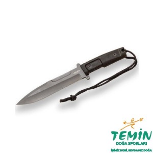 Joker 0785 Survival Rubber Handle Titanyum Kaplamalı Kılıflı Bıçak