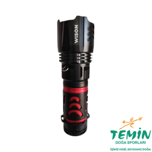 Wison WS-14800 Profesyonel Şarj Edilebilir El Feneri 8000 Lümen 80 Watt