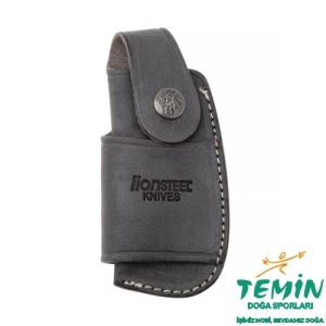 Lionsteel Yatay/Dikey Çoklu Taşıma Deri Kemer Kılıfı - Mavi