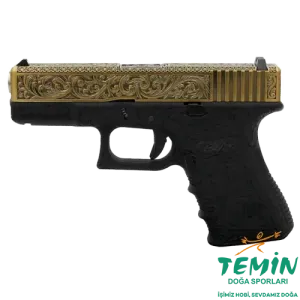 WE Glock 19 Gen3 Ivory Gravür İşlemeli Blowback Airsoft Tabanca