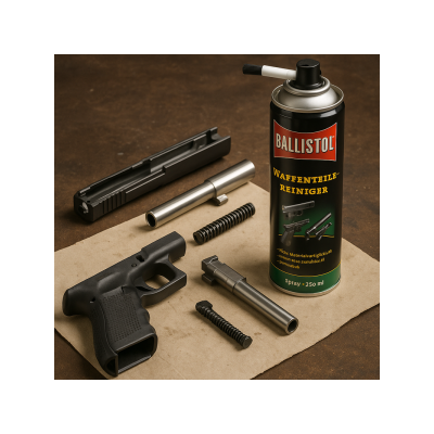 Ballistol Waffenteile Reiniger İle Silah Parçaları Temizleme Rehberi