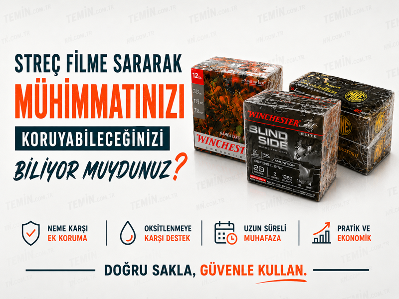 Av Fişeği ve Mermi Nasıl Saklanır? Yıllarca Güvenli Koruma Rehberi