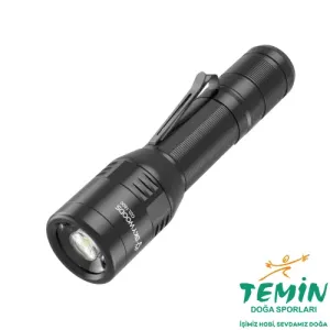Skywoods 1800 Lümen USB-C Şarjlı Zoomlu El Feneri