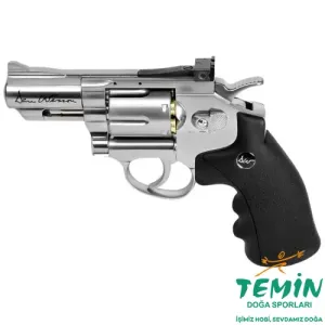 Dan Wesson 2,5 İnç 4,5 mm CO₂ Parlak Krom BB Havalı Toplu Tabanca