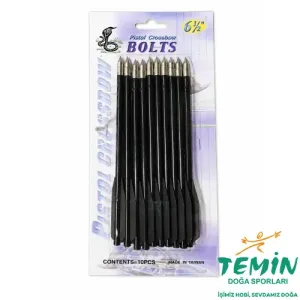Tatar Tabanca Yayı Oku 6,5 İnç Fiberglas – 10 Adet