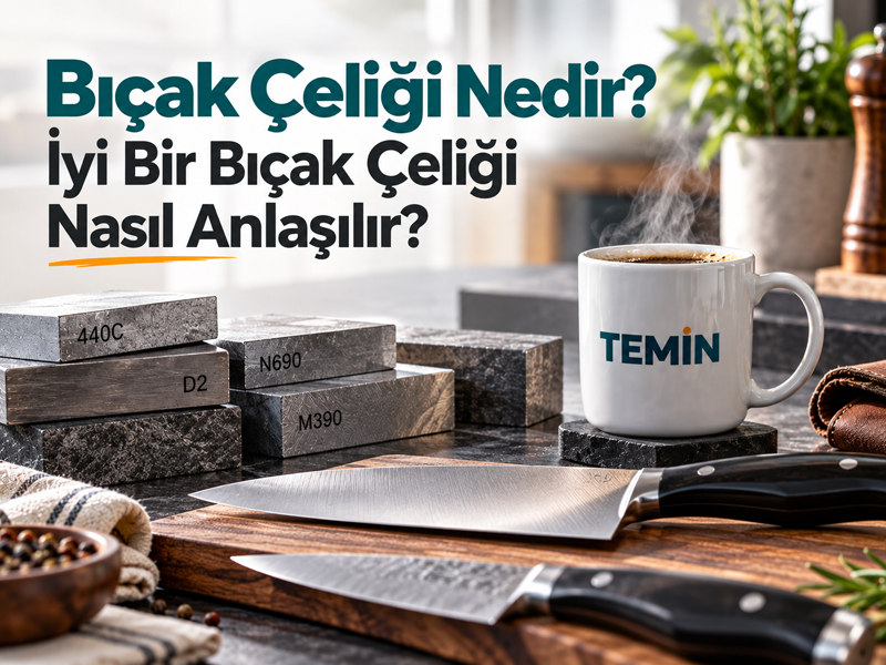Bıçak Çeliği Nedir? İyi Bir Bıçak Çeliği Nasıl Anlaşılır?