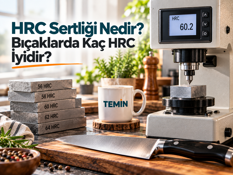 HRC Sertliği Nedir? Bıçaklarda Kaç HRC İyidir?