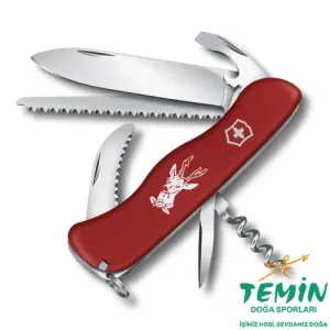 Victorinox Hunter 0.8573 12 Fonksiyonlu Kilitli İsviçre Çakısı