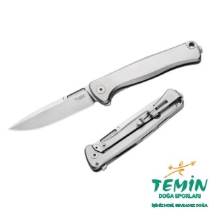 Lionsteel Emmet EM01 FL Stonewashed MagnaCut Grey Titanium Çakı