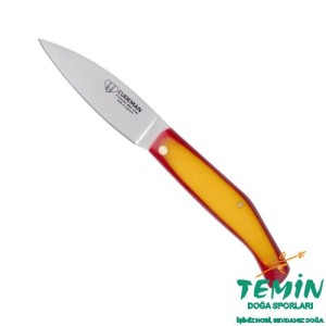 Cudeman 443-BEF Catalana L Spanish Flag Micarta Saplı Deri Kılıflı Çakı