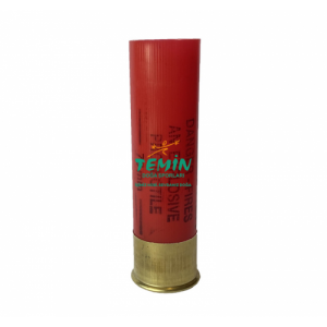 Nobel Sport 12 Kalibre 76 mm lik Magnum 25 Adet Baskılı Kırmızı Boş Kovan