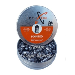 SpotOn 5.5mm Pointed 22 Grain Havalı Saçma