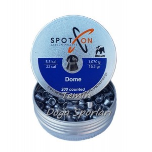 SpotOn 5.5mm Dome 16.51 Grain Havalı Saçma