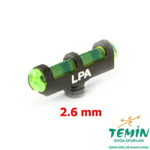 LPA 2,6 mm Yeşil Fiber Optik Arpacık
