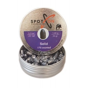 SpotOn 5.5mm Solid 26 Grain Havalı Tüfek Saçması