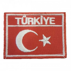 Elbiseye Dikmek İçin Cırtlı Türk Bayrağı