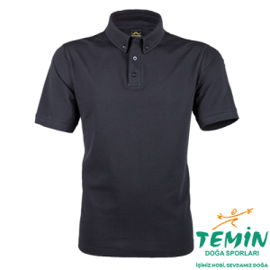 Vav Wear TLAC-01 Polo Yaka Kısa Kollu T-Shirt Siyah